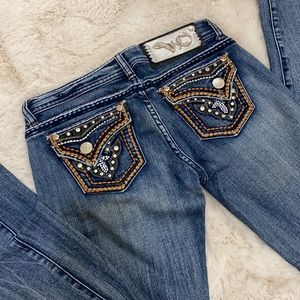 Virgin only blingy jeans